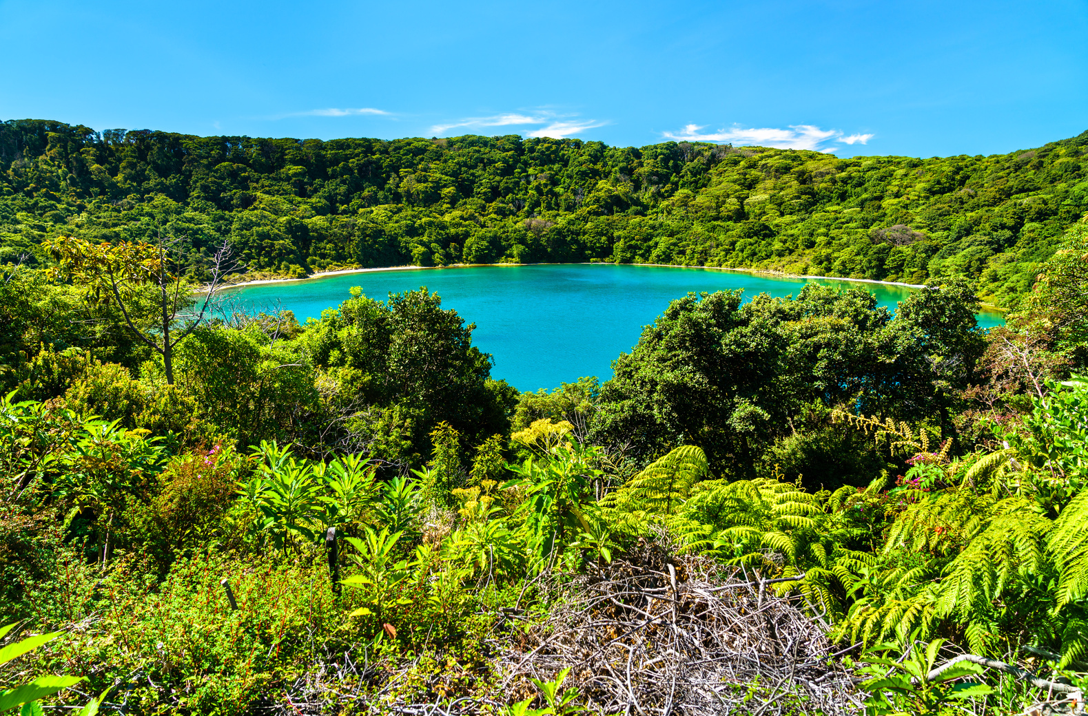 Lake Botos near Poas Volcano in Costa Rica